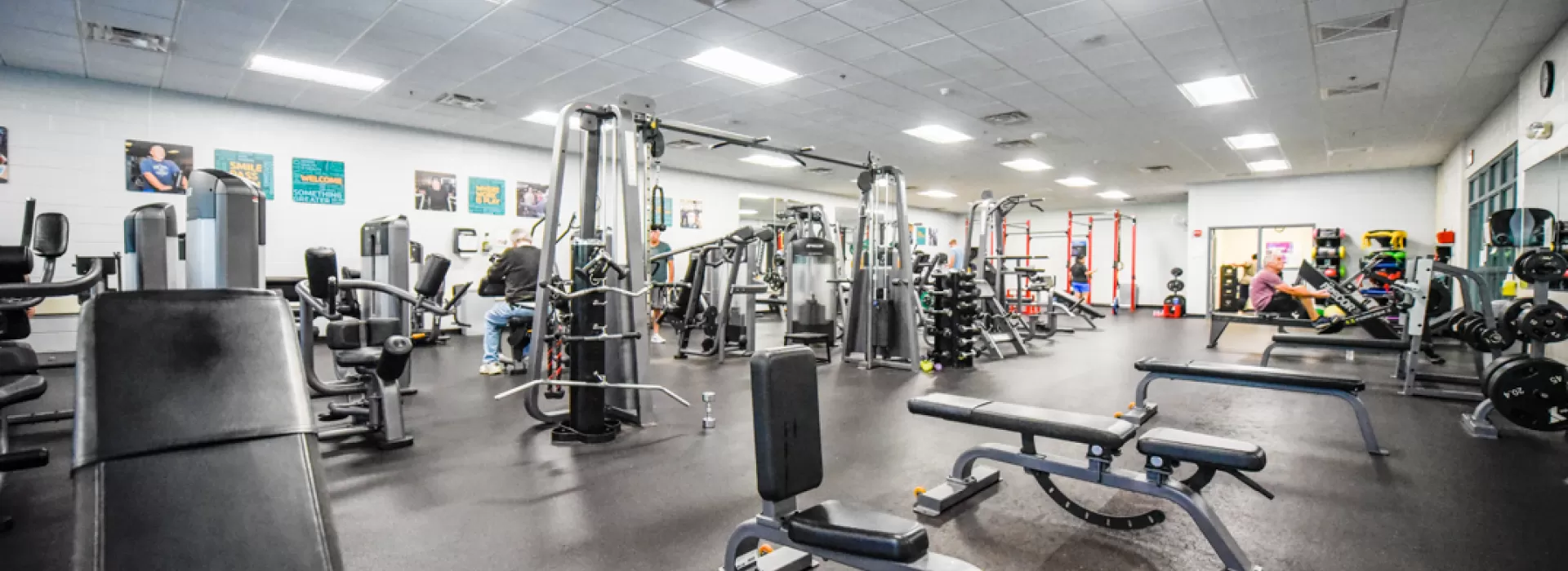 Cardio equipment at Guilderland branch